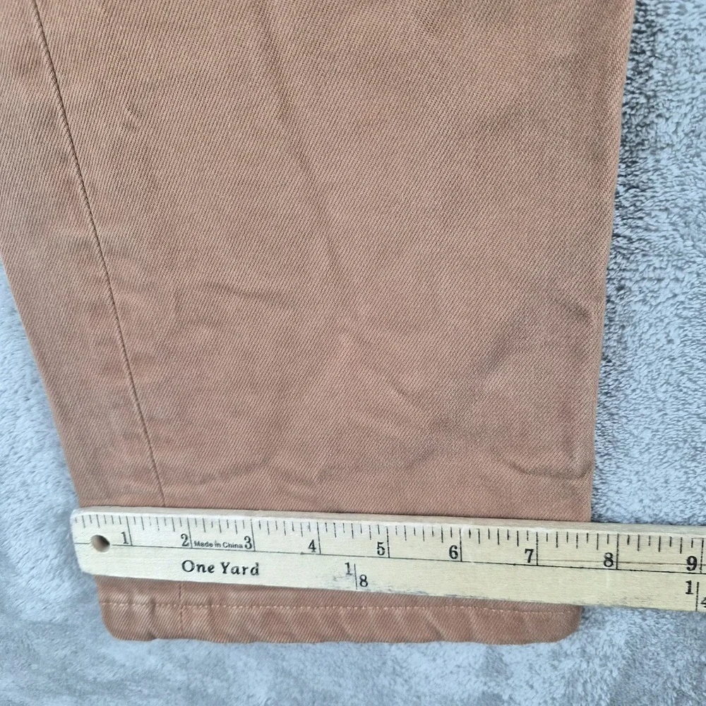 Levis 504 Jeans Mens 30x31 Brown Denim Straight Leg Skater Stretch Pants